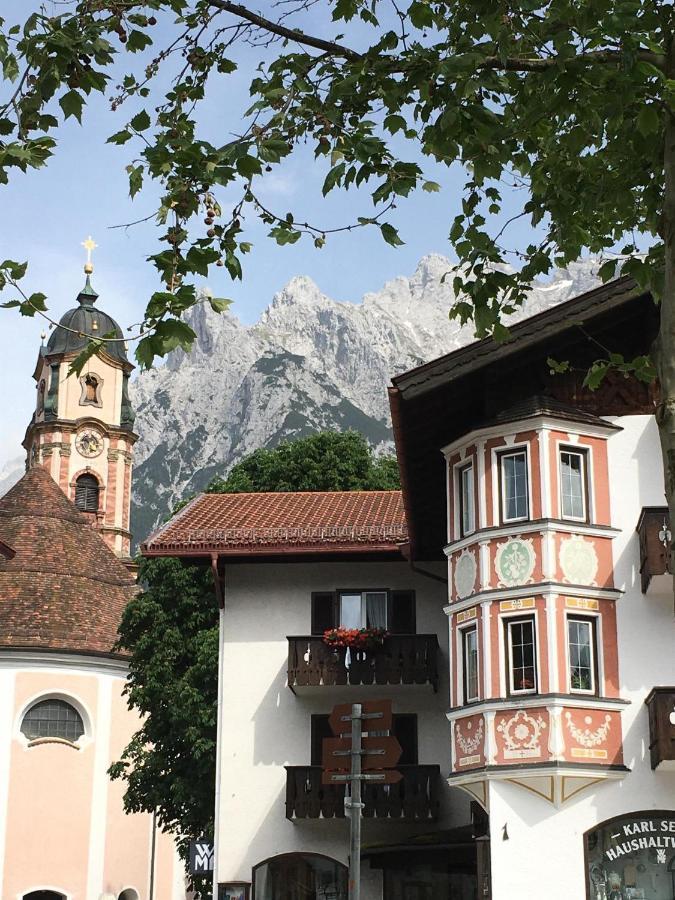 Haus Heimatliebe Apartment Mittenwald Exterior foto