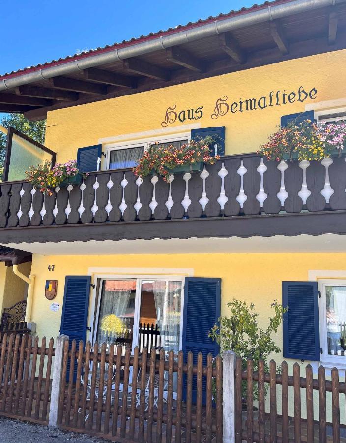 Haus Heimatliebe Apartment Mittenwald Exterior foto